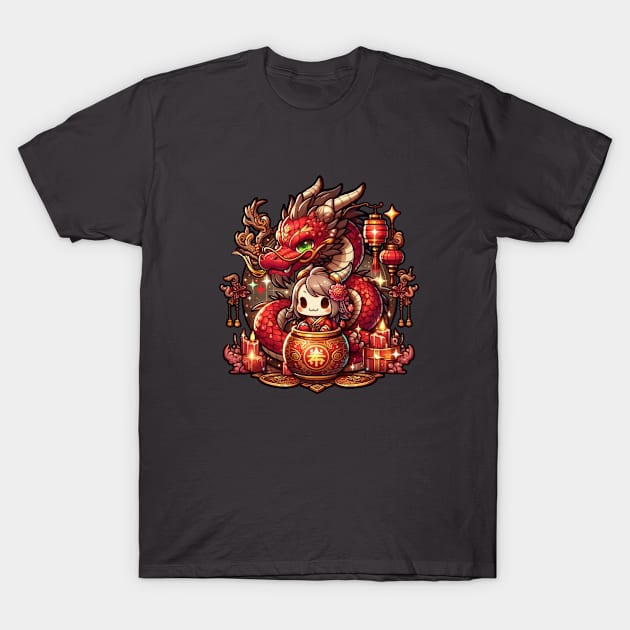 Year of the Dragon 05 T-Shirt by Marvin